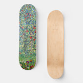 Gustav Klimt - Apfelbaum Skateboard (Vorderseite)