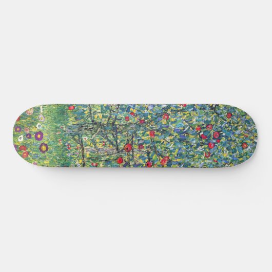 Gustav Klimt - Apfelbaum Skateboard (Horizontal)