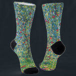 Gustav Klimt - Apfelbaum Socken<br><div class="desc">Apfelbaum I - Gustav Klimt,  Öl auf Leinwand,  1907</div>