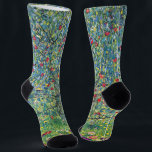 Gustav Klimt - Apfelbaum Socken<br><div class="desc">Apfelbaum I - Gustav Klimt, Öl auf Leinwand, 1907</div>