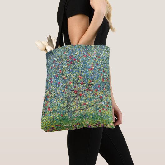 Gustav Klimt - Apfelbaum Tasche (Von Nahem)