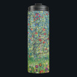 Gustav Klimt - Apfelbaum Thermosbecher<br><div class="desc">Apfelbaum I - Gustav Klimt,  Öl auf Leinwand,  1907</div>