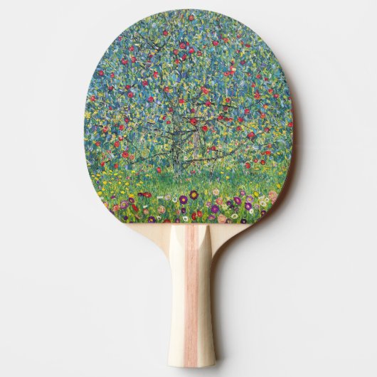 Gustav Klimt - Apfelbaum Tischtennis Schläger (Rückseite)