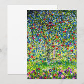 Gustav Klimt Apple Tree Ankündigung (Vorne/Hinten)