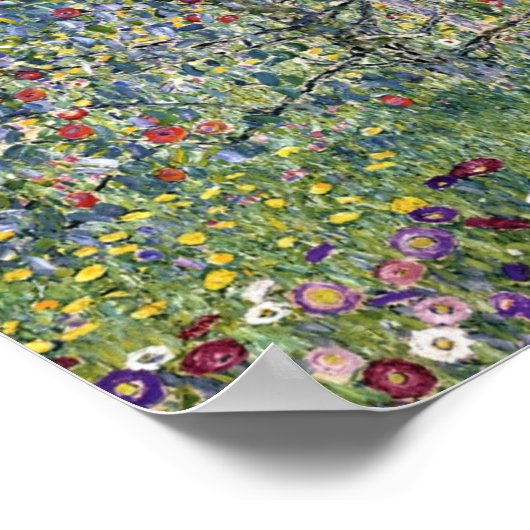 Gustav Klimt Apple Tree Apple Tree Poster (Ecke)