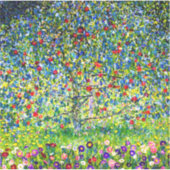 Gustav Klimt Apple Tree Aufkleber (Vorderseite)