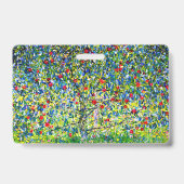 Gustav Klimt Apple Tree Ausweis (Rückseite)