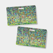 Gustav Klimt Apple Tree Ausweis (Vorder- & Rückseite)