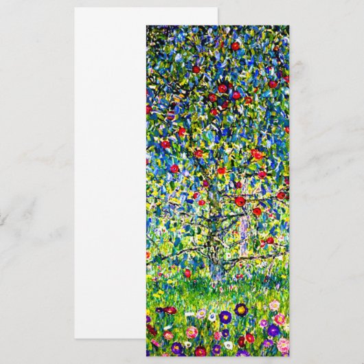 Gustav Klimt Apple Tree Einladung (Vorne/Hinten)