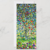 Gustav Klimt Apple Tree Einladung (Vorderseite)
