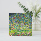 Gustav Klimt Apple Tree Einladung (Stehend Vorderseite)