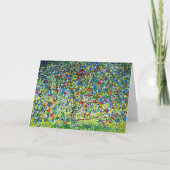 Gustav Klimt Apple Tree Einladung (Rückseite)