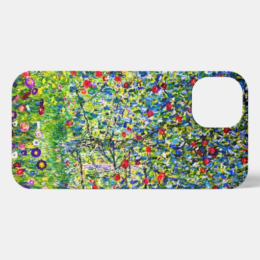 Gustav Klimt Apple Tree iPhone Hülle (Rückseite (Horizontal))