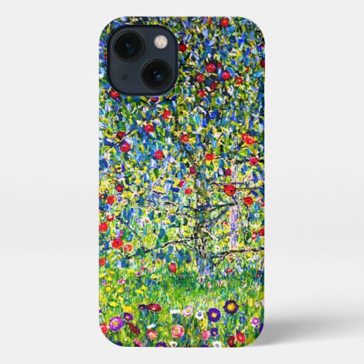 Gustav Klimt Apple Tree iPhone Hülle (Rückseite)