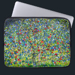 Gustav Klimt Apple Tree Laptopschutzhülle<br><div class="desc">Laptop Sleeve mit Gustav Klimts Gemälde Apple Tree,  I (1912). Ein bunter Apfelbaum steht in einem grünen Feld mit lila,  rosa,  gelben und weißen Blume. Ein perfektes Geschenk für Fans des Jugendstils und österreichischer Kunst.</div>