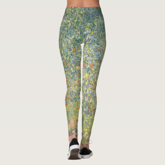 Gustav Klimt Apple Tree Leggings (Rückseite)