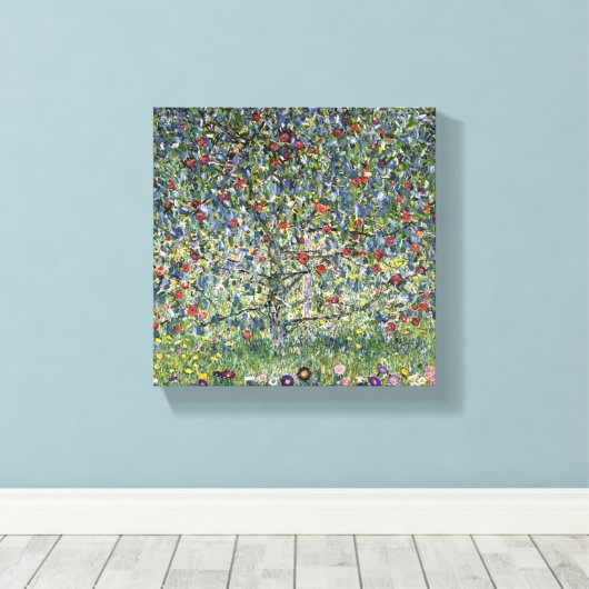 Gustav Klimt Apple Tree Leinwanddruck (Insitu (Holzboden))