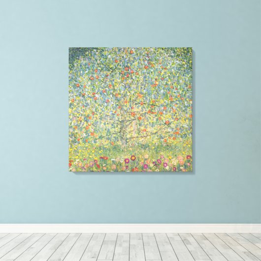 Gustav Klimt Apple Tree Leinwanddruck (Insitu (Holzboden))
