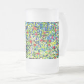 Gustav Klimt Apple Tree Mattglas Bierglas (VorderseiteRechts)
