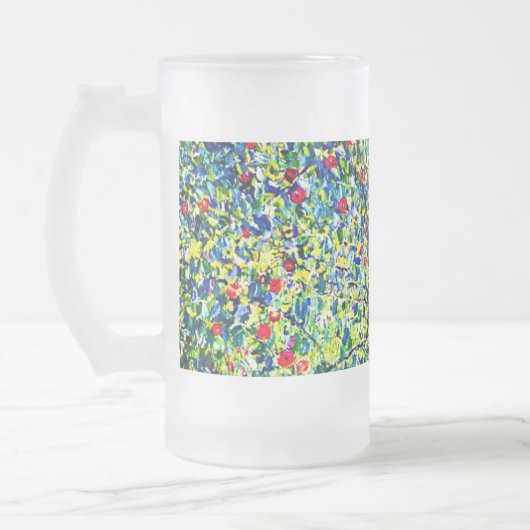 Gustav Klimt Apple Tree Mattglas Bierglas (Links)