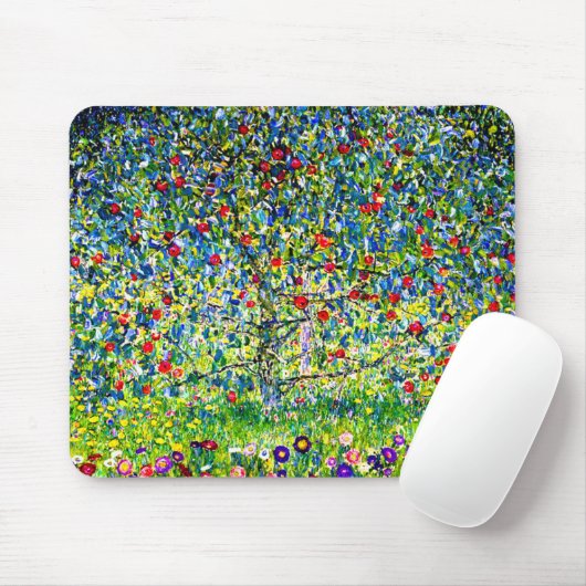 Gustav Klimt Apple Tree Mousepad (Mit Mouse)
