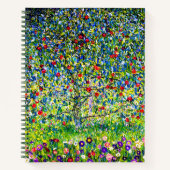 Gustav Klimt Apple Tree Notizblock (Vorderseite)