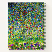 Gustav Klimt Apple Tree Notizblock (Rückseite)