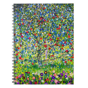 Gustav Klimt Apple Tree Notizblock