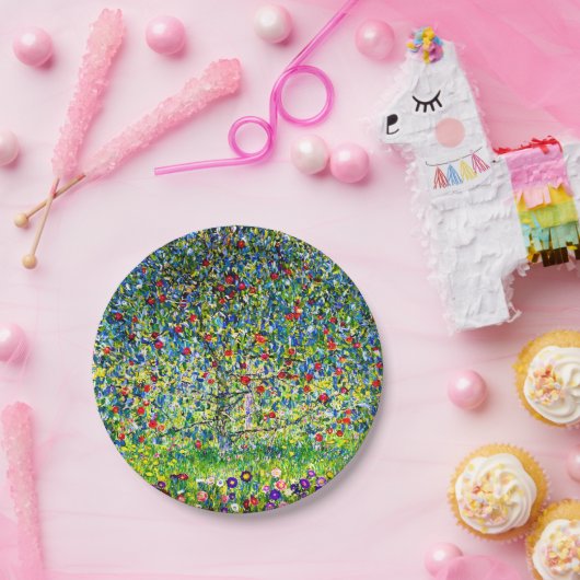 Gustav Klimt Apple Tree Pappteller (Party)