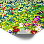 Gustav Klimt Apple Tree Poster (Ecke)