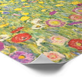 Gustav Klimt Apple Tree Poster (Ecke)