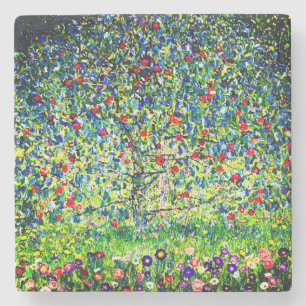 Gustav Klimt Apple Tree Steinuntersetzer