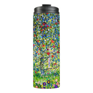 Gustav Klimt Apple Tree Thermosbecher