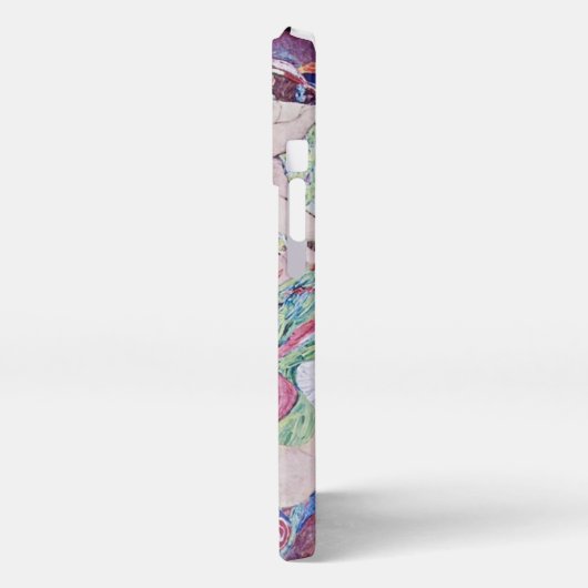 Gustav Klimt Art The Jungfrauen iPhone Case iPhone Hülle (Linke Seite)