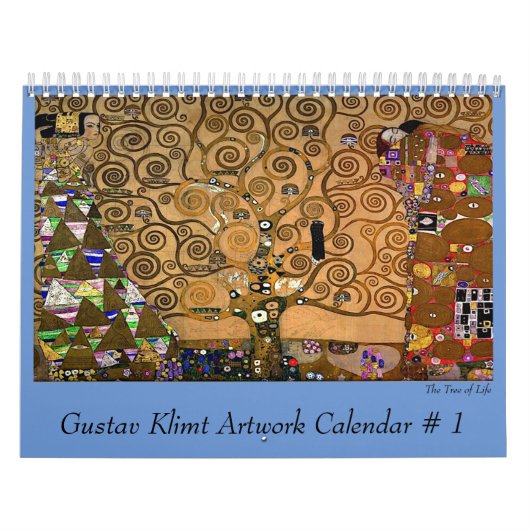 Gustav Klimt Artwork Nummer 1 Kalender (Titelbild)