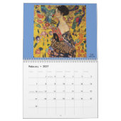 Gustav Klimt Artwork Nummer 1 Kalender (Feb 2027)