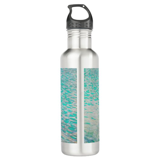 Gustav Klimt - Attersee Edelstahlflasche (Rückseite)