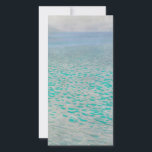 Gustav Klimt - Attersee Feiertagskarte<br><div class="desc">Gustav Klimt - Attersee</div>