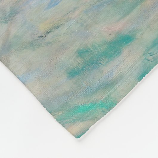 Gustav Klimt - Attersee Fleecedecke (Ecke)