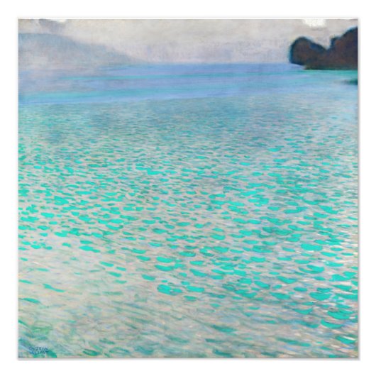Gustav Klimt - Attersee Fotodruck (Vorne)