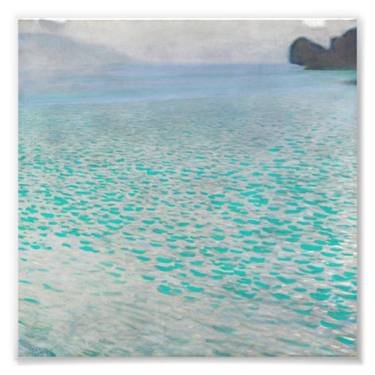 Gustav Klimt - Attersee Fotodruck (Vorne)