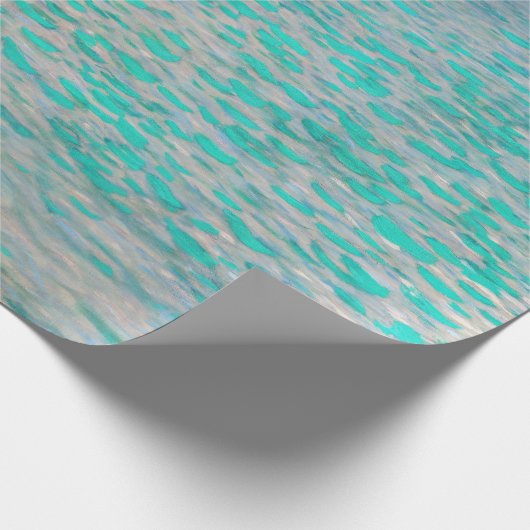 Gustav Klimt - Attersee Geschenkpapier (Ecke)