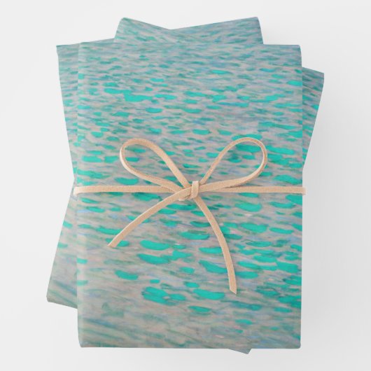 Gustav Klimt - Attersee Geschenkpapier Set (Beispiel)