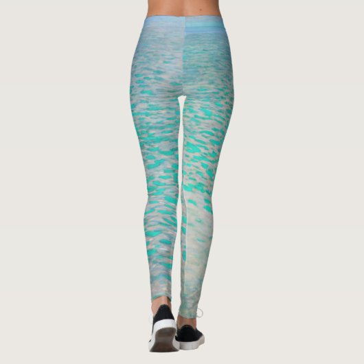Gustav Klimt - Attersee Leggings (Rückseite)