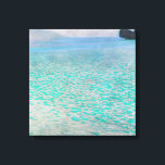 Gustav Klimt - Attersee Leinwanddruck<br><div class="desc">Attersee - Gustav Klimt, Öl auf Leinwand, 1910</div>