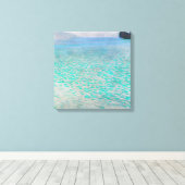 Gustav Klimt - Attersee Leinwanddruck (Insitu (Holzboden))