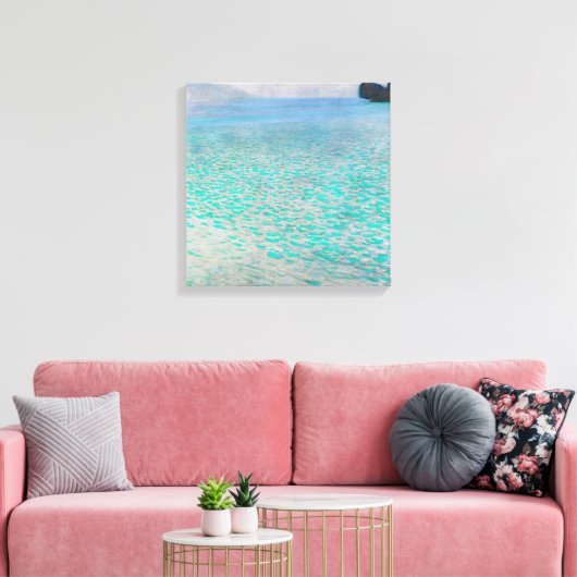 Gustav Klimt - Attersee Leinwanddruck (Insitu (Wohnzimmer))