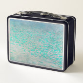 Gustav Klimt - Attersee Metall Brotdose (Rückseite)