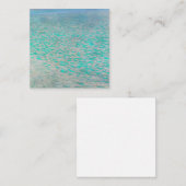 Gustav Klimt - Attersee Mitteilungskarte (Vorne/Hinten)