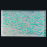 Gustav Klimt - Attersee Platzkartenhalter<br><div class="desc">Attersee - Gustav Klimt,  Öl auf Leinwand,  1910</div>